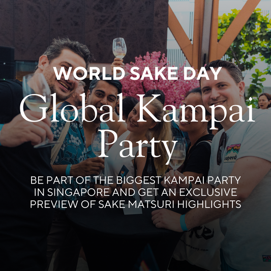 World Sake Day Global Kampai Party (1 Oct)